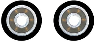 MSGsl Rollen mit Kugellager von 21 mm für Fliegengitter, 4 Stück