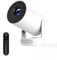 2025 Aggiornato Magcubic HY300pro+ Mini Proiettore, Proiettore 4K Portatile con WiFi 6 e Bluetooth 5.4, Ruotabile 180°, Video proiettore da soffitto hd, vocale Remoto, Altoparlante Soundbass 5W