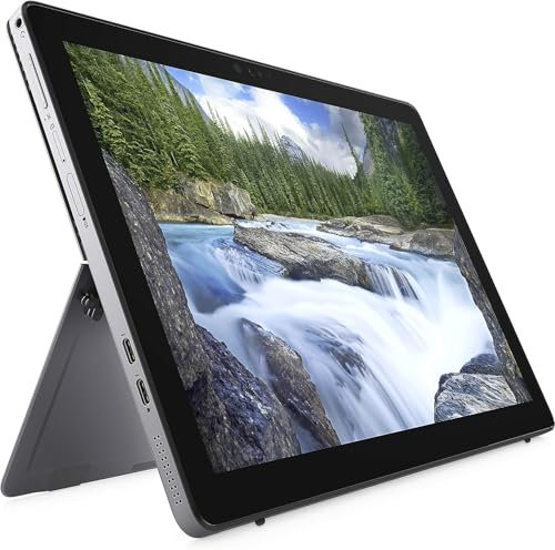 Dell Latitude 7200-2 in 1 Touch Screen Business Laptop 12.3 FHD Notebook Intel Core i5-8365, 16 GB RAM, SSD da 256 GB, tastiera americana, Win 10 Pro (ricondizionato)