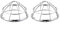 Rauchmelder Schutzabdeckung, Metallgitter für Melder Eisendrahtabdeckung, Brandmelderabdeckung Industrieller Brandschutz Deckensprinklerabdeckung(2PCS)