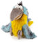 Sigikid Kuscheltier Handpuppe Papagei Cuddly Talkies für Kinder und Erwachsene Unisex
