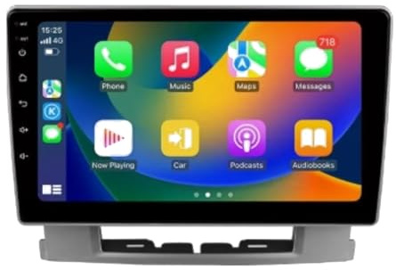 ikasus 4+64G Autoraido für Opel Astra J/Buick Excelle 2010-2014 Android 14 mit Carplay Android Auto, 9 Zoll Touchscreen Auto Radio mit GPS Bluetooth WiFi FM/RDS Rückfahrkamera MirrorLink Split Screen