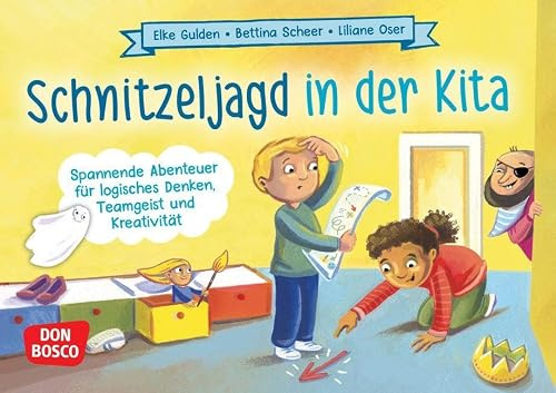 Schnitzeljagd in der Kita: Spannende Abenteuer für Kinder zur Förderung von logischem Denken, Teamgeist und Kreativität. 30 Bildkarten mit 5 ... Ideen für Kindergruppen auf DIN-A5-Karten)