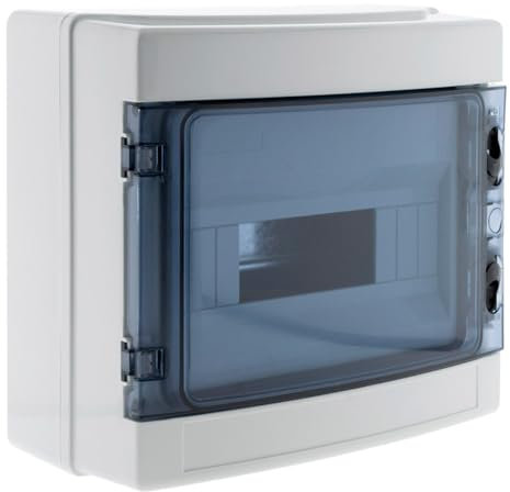 Coffret étanche IP65 8 modules livré avec accessoires - Zenitech