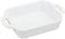 staub Dish 40508-584 Plat rectangulaire en céramique Blanc 14 x 11 cm Passe au four