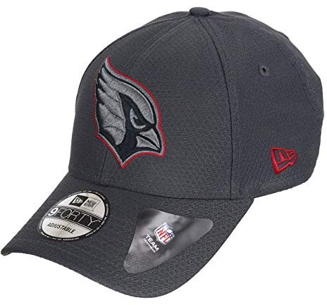 New Era Arizona Cardinals New Era 9forty Adjustable Cap Nfl Hex Era Graphite - One-Size