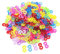 Xinlie 200 Stück Loom Bänder Loom Bands Verschlüsse Bunte S-Clips Rubber Loops Werkzeug Nachfüll S Clips für den Anschluss von Loom Band Armbänder Schmuck Zubehör