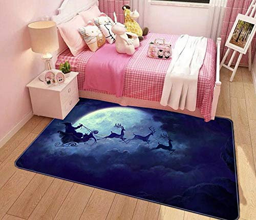 YQZS Teppich Schlafzimmer Teppich Orientteppich Bergab Auto Geeignet Für Fußbodenheizung,80X150Cm(31X59Inch)