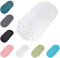 one-home Badewannenmatte Duschmatte 36x69 cm Badewanneneinlage Kinder Antirutschmatte, Farbe:transparent