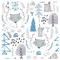 murando Vlies Tapete Tiere Deko Panel Fototapete Wanddeko 10 m Tapetenrolle Mustertapete Wandtapete modern design Dekoration - Wolf Wald e-B-0047-j-a