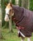Horseware Amigo Turnout 1200D Hood Medium 150g - Brown/Red, Größe:XL