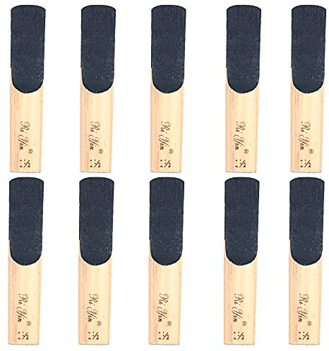 Alnicov Blätter für Tenorsaxophon, Stärke 1,5, 10 Stück