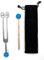 Stimmgabel, Om 136.1 Frequenz Stimmgabel Yoga Meditation Energie Stimmgabel mit Hammer, für Standard Musikinstrumente, mit Hammer und Samtbeutel