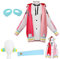 Anime Piece Film Red UTA Cosplay Costume da donna uniforme Halloween Giacca Uta Cosplay Costume Film Rosso Cappuccio Cappotto Cappotto Halloween Carnevale Travestimento Giacca Abbigliamento con