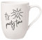 Villeroy & Boch – Statement Becher Mit Henkel It'S Party Time 11,5X8X10,5 Cm, Weiße Porzellan Tasse 280 Ml