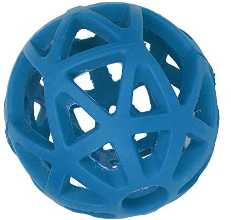 Hohler Hundeball Langlebiges Gummi Hundespielzeug Air Fetch Hundeball Haustier Kauballspielzeug für Drinnen und Draußen (M)