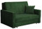 Mirjan24 Sofa Viva Bis Premium II mit Schlaffunktion, 2 Sitzer Polstersofa mit Bettkasten inkl. Kissen, Schlafsofa Sofagarnitur, Bettsofa, Wohnlandschaft, Stoff: Cord (Poso 14)