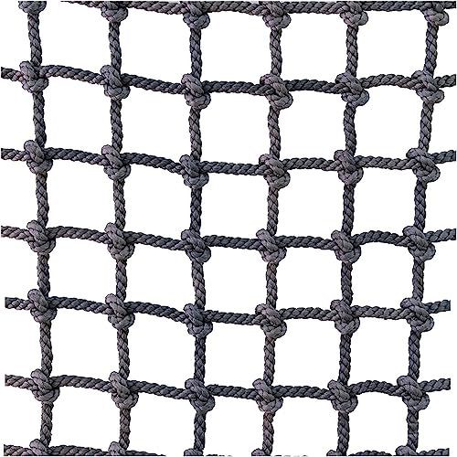 Kinder-Klettergerüstnetz, Outdoor-Spielplatz-Seilnetz-Trainingsnetz, Robustes Frachtnetz, Hofrahmen-Kletternetz, Baumhaus-Seilleiter(Size:200x200cm)
