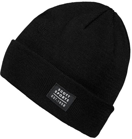 SCOTT SCO Beanie Team 20 Merino PAK-3 Black