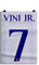25 Artstreet Vini Jr Poster - Trikotnummer - Dynamisches Porträt des Fußballtalents - Perfekt zum Einrahmen (Size 51x71)