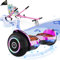 Hoverboards mit Sitz, 6,5” Go-Kart Hoverboards, Selbstausgleichender Scooter für Kinder mit Bluetooth-Lautsprecher, App und LED-Lichtern
