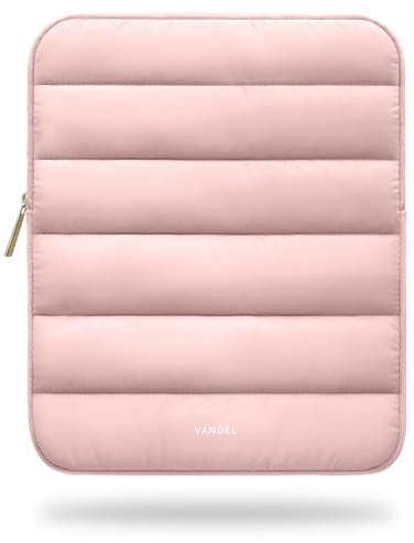 Vandel Original Puffy iPad-Hülle für 9-11 Zoll (22,9–27,9 cm) Tablets, iPad-Hülle für Damen und Herren, niedliche Tasche für iPad und iPad Air, Beige