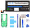 High Power Ersatzakku kompatibel mit Samsung Galaxy S9 + Plus SM-G965F EB-BG965ABA | Original GLK-Technologies Battery | accu | 3700 mAh Akku | inkl. Profi Werkzeug Set Kit