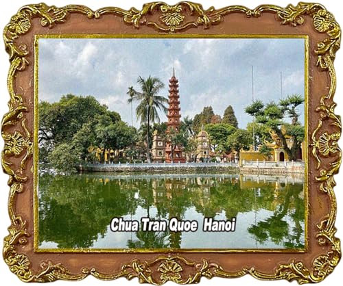 Chua Tran Quoe Hanoi Vietnam Tourist Souvenir Refrigerator Magnet Fridge Decoration Magnets