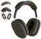 Foweroty Custodia in silicone per AirPod Max (2024/2020), copriauricolari, copertura per archetto, antigraffio, custodia ultra protettiva per Apple AirPods Max (USB-C) (grigio spaziale)