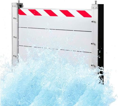 Hochwasserschutz Barriere Mobiler Hochwasserschutz Aluminium Dammbalkensystem Kann Bei Starkem Regen Wiederverwendet Werden Hochwassersperre Wasserabweiser(140 * 100)