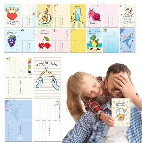 Postkarten Zum Versenden, Postkarten Für Kinder, Vintage-Thanksgiving-Postkarten. Cartoon-Kinderpostkarten – Lustige Postkarten Für Reisen, Reisen