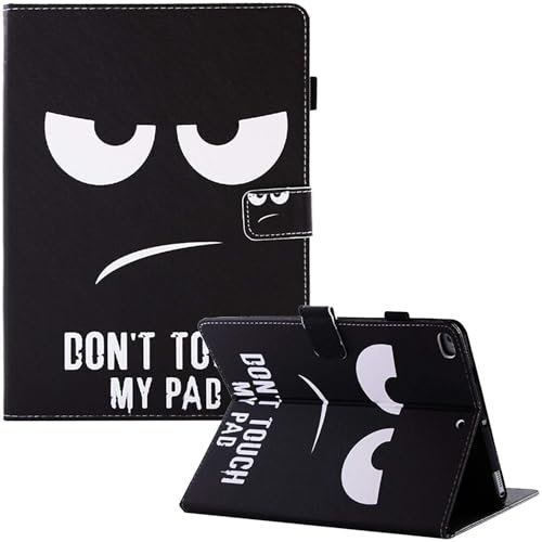 BYCeKe für iPad Case 10. Generation 10,9 Zoll 2022, für iPad A16 11 Generation 11 Zoll 2025, für i Pad 10 Gen Cute PU Leder hülle mit Stifthalter und Ständer für Kids, Girl, Women, Don't Touch