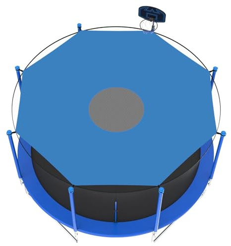 Cubierta Para Cama Elástica - Cubierta De Sombra Para Cama Elástica - 2,4 M/3,0 M/3,6 M/4,2 M/4,8 M, Sombrilla Impermeable Para Cama Elástica Con Protección UV, Cubiertas Para Carpas Oxford Trampoline