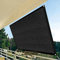 Voile D'Ombrage Filet Protection Solaire UV Tissu Toile D'Ombrage De Serres Coupe-Ventpour La Couverture Plein Air/Jardin/Serre/Pergola/ExtéRieur/Patio Lawn/Pet House 200Cmx200Cm, Noir
