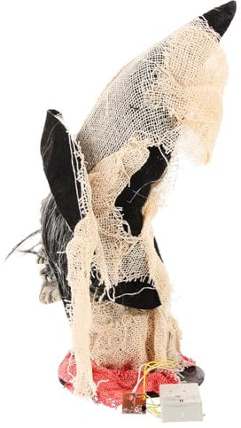 HEMOTON Décoration Fantôme Halloween Suspendue Forme De Fantôme Accessoire Décoratif Pour Pendentif Extérieur