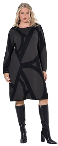 Ulla Popken Damen Midikleid