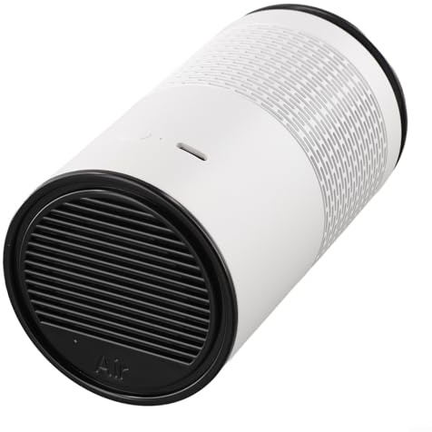 MeevrgR USB Rechargeable Anion Air Purifier, Smoke Removal for Car and Home, Compact and Quiet for Small Spaces(White)