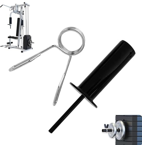 Yixinly Gym Pin für Zusatzgewicht, Gym Pin für Weight Stack Extender Pin Länge 110mm, Durchmesser 10mm Weight Pins Weight Stack Machine für Fitness Fitnessstudio Zuhause Zubehör