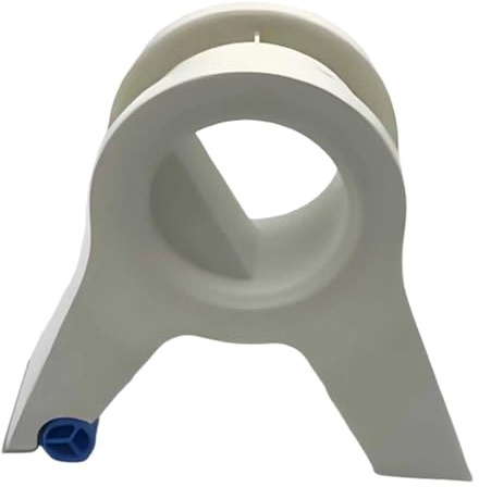 Masking Tape Applicator Dispenser for Painting and Decorating, Compatible with 24mm 25mm 36mm 48mm 50mm Wide Frog Tape, Blue Tape, Coloured Tape, and Standard Masking Tape- White