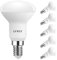 LVWIT 5W Reflecteur Ampoules LED E14 R50, Equivalent à Ampoule Incandescence 50W, 470Lm 6500K Blanc Froid, Non Dimmable, Lot de 6
