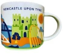 Starbucks You are Here Mug Collection Newastle Upon Tyne