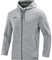 JAKO Premium Basic Kapuzenjacke Grauschwarz, 3XL Herren