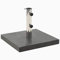 Festnight Parasol Base Granite 30 kg Square Black