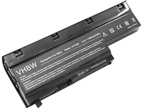 vhbw 1x Akku kompatibel mit Medion Akoya MD98360, MD98550, MD98410, MD98580, P7612, P7611, P7614 Notebook (5200 mAh, 14,4 V, Li-Ion)