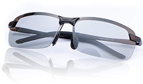 YIMI Polarized Photochromic Driving z87 Sunglasses For Men Women Day and Night safety glasses