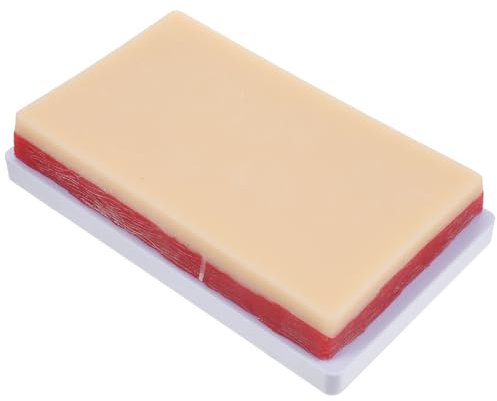 iplusmile Naht Praxis Pad Silikon Haltbar Suturing Pad Reusable Haut Modell Praxis Künstliche Haut Modul für Studenten Krankenschwester Farbe Sortiert