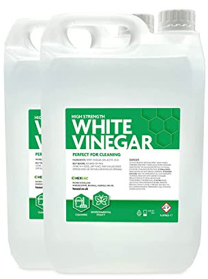 Hexeal High Strength White Vinegar | 10L | Cleaning - Grease Remover, Surface Cleaner, Floor and Window Cleaner