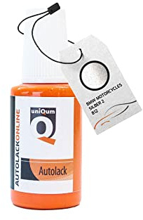 uniQum Autolack Lackstift für Auto BMW Motorcycles Silber 2 812 Autolack Reparatur 30 ml