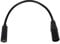 QIANRENON Câble adaptateur XLR mâle vers femelle 6,35 mm TRS 6,35 mm vers XLR 3 broches mono connexion audio 36 cm