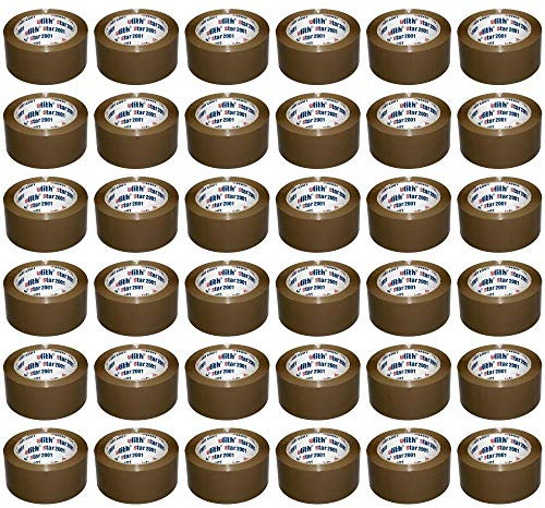 Kanirope Ulith Star 2001 Klebeband PP-Packband 50mm x 66m Braun 36 Rollen